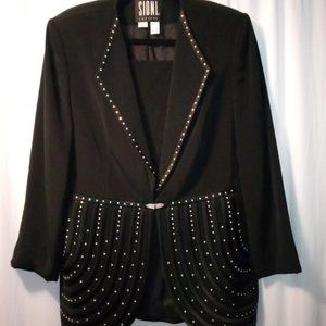 Women's Black Blazer Jacket